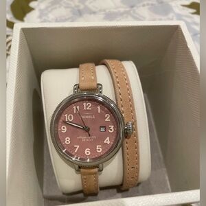 Shinola The Birdy Double Wrap Watch